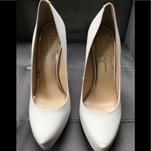 Jessica Simpson platform pumps